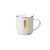 Tazze E Tazzine>Bitossi Home Mug Lettera I 8,6 O 9,2H Cm Decalcomania Oro
