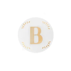 Accessori>Bitossi Home Piattino Lettera B Decalcomania Oro