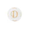 Accessori>Bitossi Home Piattino Lettera D Decalcomania Oro