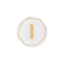 Accessori>Bitossi Home Piattino Lettera I Decalcomania Oro