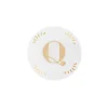 Accessori>Bitossi Home Piattino Lettera Q Decalcomania Oro