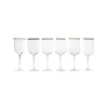 Bicchieri>Bitossi Home Set 6 Calici Forme Assortite Trasparente