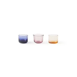 Accessori>Bitossi Home Set 3 Tea-Light Forme Assortite Porpora