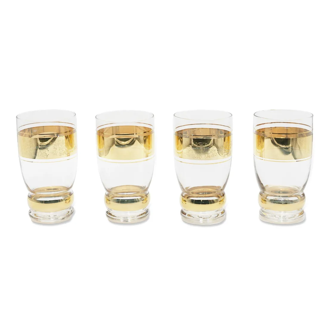 Bicchieri>Bitossi Home Set 4 Tumbler Dettagli Oro