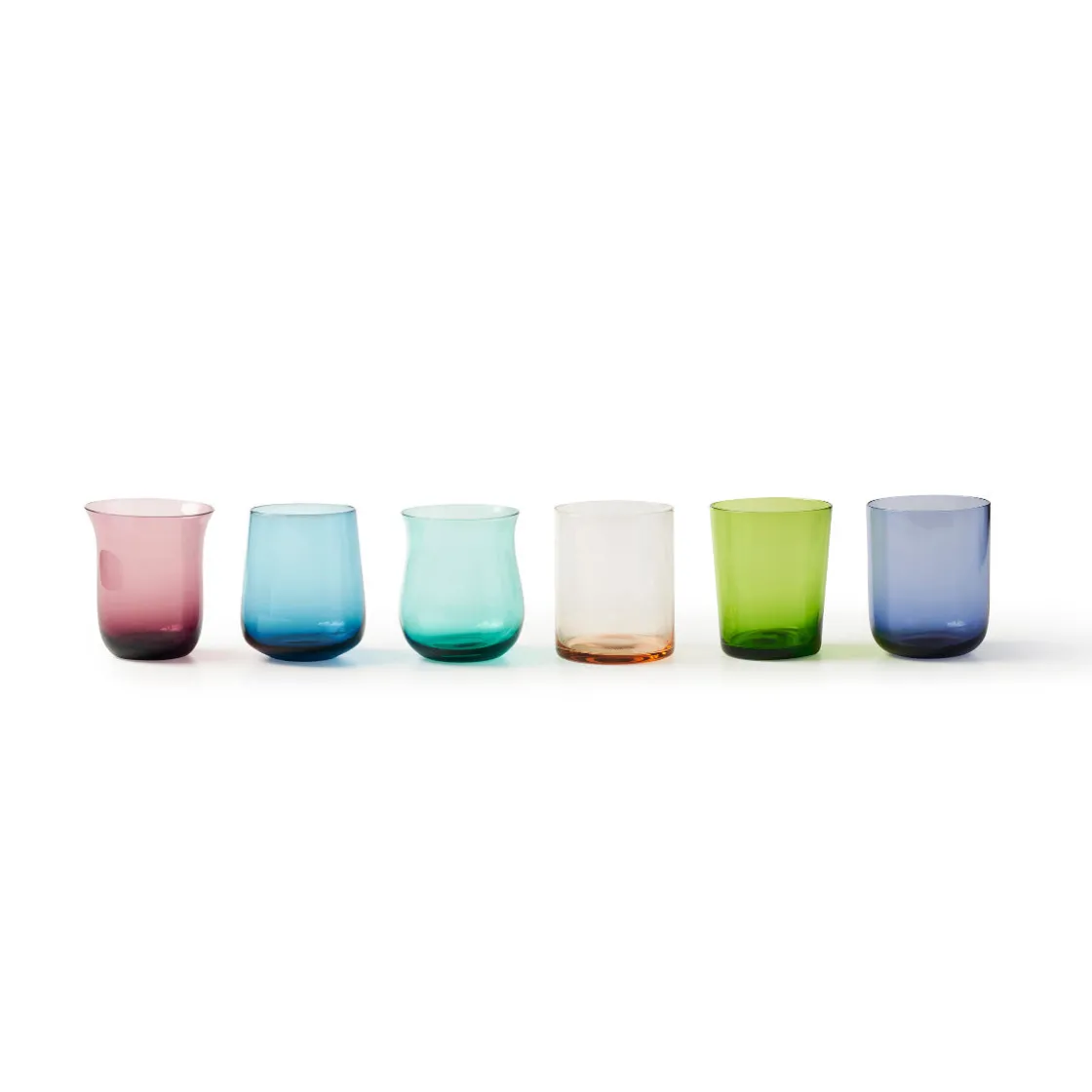Bicchieri>Bitossi Home Set 6 Tumbler Forme Assortite Colori Assortiti