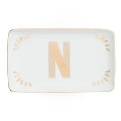 Accessori>Bitossi Home Vaschetta Rettangolare Lettera N